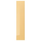 FARDAL Porte, brillant jaune, 50x229 cm