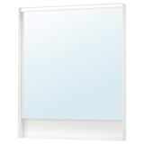 FAXÄLVEN Miroir avec éclairage intégré, 80x95 cm