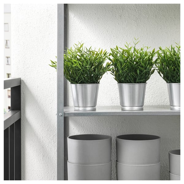 FEJKA Plante artificielle, intérieur/extérieur bambou d'intérieur, 9 cm