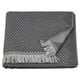 FJÄLLSTARR Serviette de bain, gris foncé, 70x140 cm
