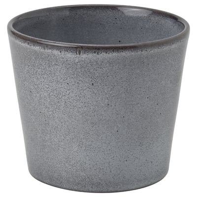 FJÄRILSBUSKE Cache-pot, intérieur/extérieur/gris, 9 cm