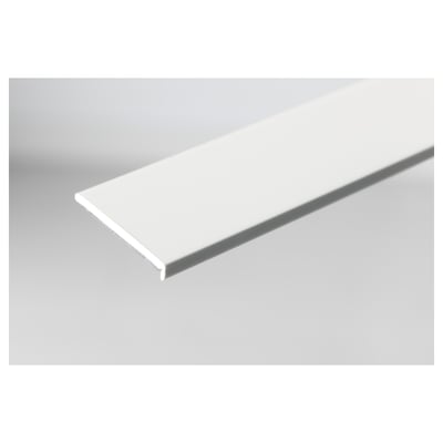 FÖRBÄTTRA Bande couvrante et fixations, blanc, 59.7x2.2 cm