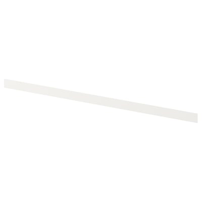FÖRBÄTTRA Bande couvrante et fixations, blanc, 59.7x2.2 cm