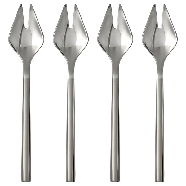 FRÖJDA Fourchette salade/dessert, acier inoxydable, 14 cm