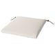 FRÖSÖN/DUVHOLMEN Coussin de chaise, extérieur, beige, 50x50 cm