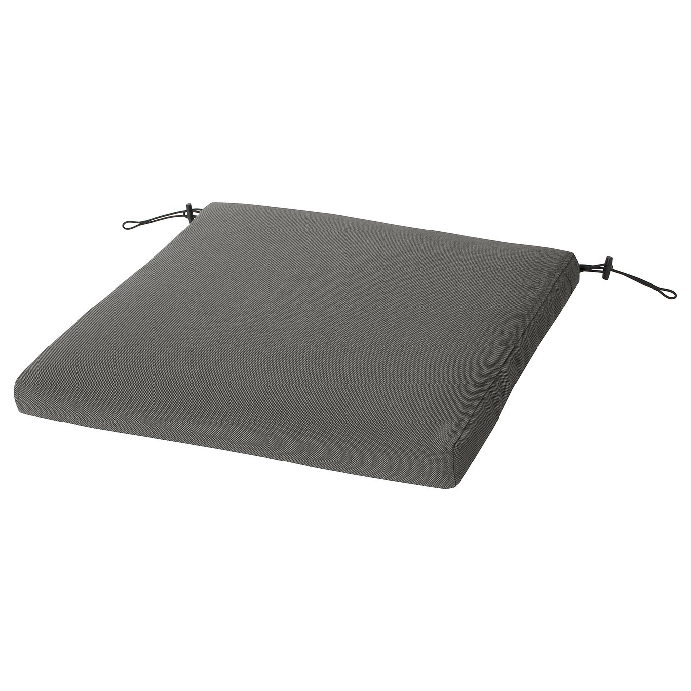FRÖSÖN Housse pour coussin de chaise, extérieur gris foncé, 50x50 cm