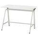 GLADHÖJDEN Bureau assis/debout, blanc, 100x60 cm