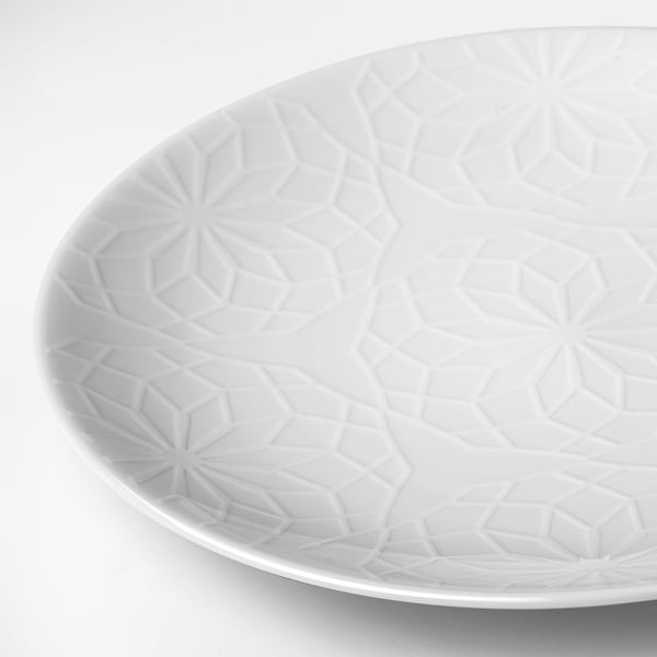 GOKVÄLLÅ Assiette, blanc, 21 cm
