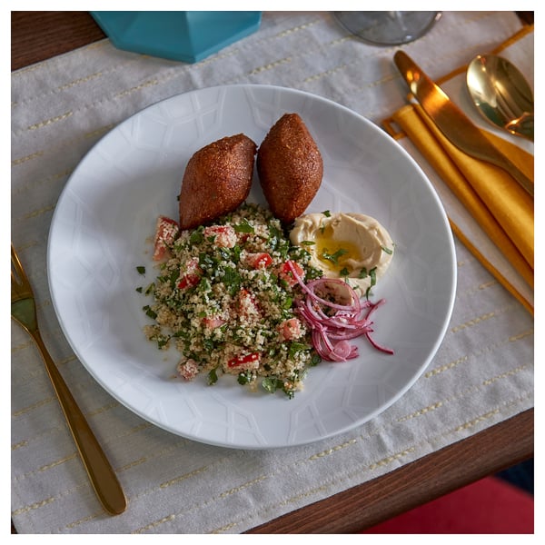 GOKVÄLLÅ Assiette, blanc, 26 cm