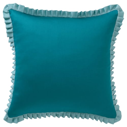 GOKVÄLLÅ Housse de coussin, bleu, 50x50 cm