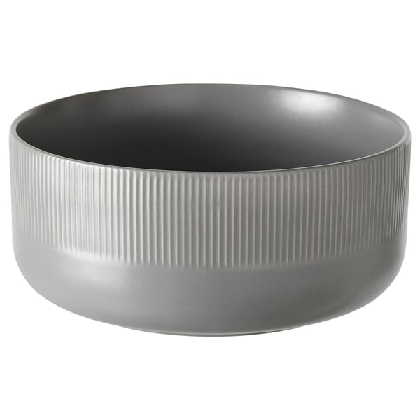 GRADVIS Jardinière, intérieur/extérieur gris, 22 cm