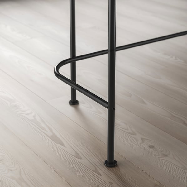 GRÅFJÄLLET Coiffeuse, anthracite, 100x42 cm