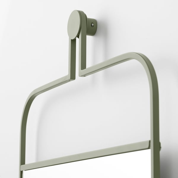 GRANVÅG Miroir, suspendu au mur/vert, 50x110 cm
