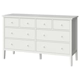 GULLABERG Commode 8 tiroirs, blanc, 168x48x100 cm