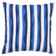 GULLBERGSÖ Housse de coussin, bleu motif rayé/extérieur intérieur, 50x50 cm