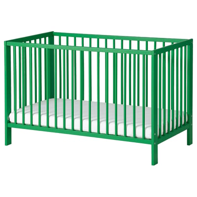 GULLIVER Lit bébé, vert, 60x120 cm