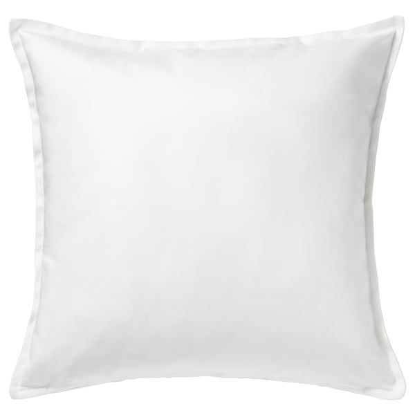 GURLI Housse de coussin, blanc, 50x50 cm