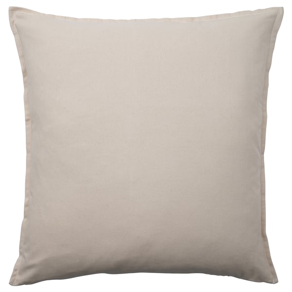 GURLI Housse de coussin, écru, 65x65 cm