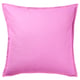 GURLI Housse de coussin, rose, 50x50 cm