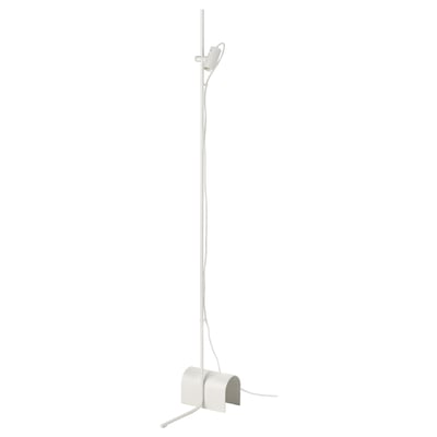 HÅRSLINGA Lampadaire, blanc