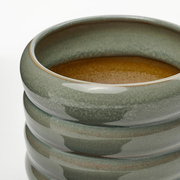 HASSELBUKETT Cache-pot, intérieur/extérieur/vert, 9 cm