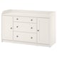 HAUGA Buffet, blanc, 140x84 cm