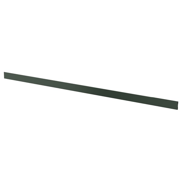 HAVSTORP Plinthe, vert profond, 220x8 cm