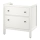 HEMNES Meuble lavabo 2tir, blanc, 80x47x83 cm