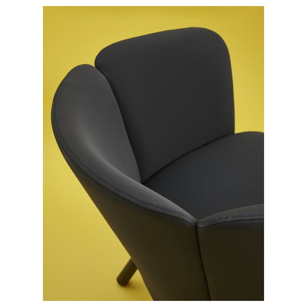 HERRÅKRA Fauteuil, Skulsta noir