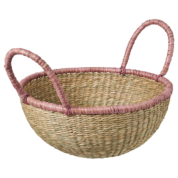 HÖKRUBBA Panier, jonc, 34 cm
