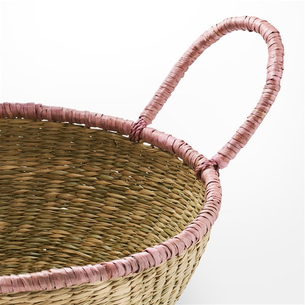 HÖKRUBBA Panier, jonc, 34 cm