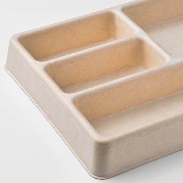 HÖNSNÄT Range-câbles pour tiroir, naturel, 29x21 cm