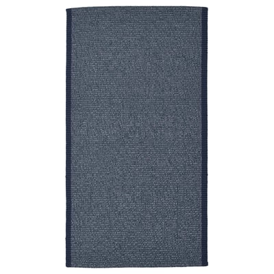 IDROTTSPLATS Tapis tissé à plat, bleu, 80x150 cm