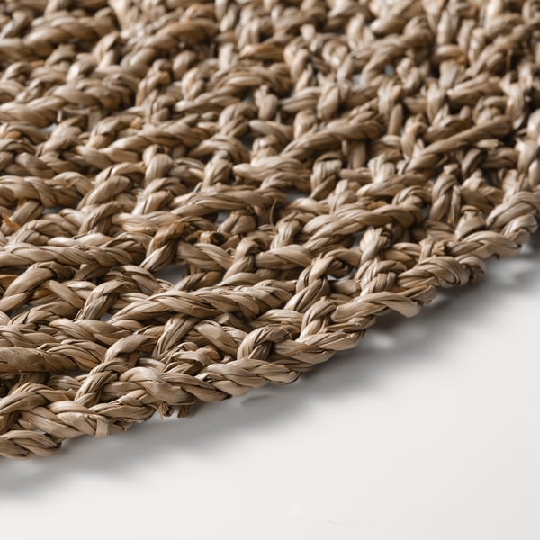 IHÅLLIG Set de table, naturel/jonc de mer, 37 cm