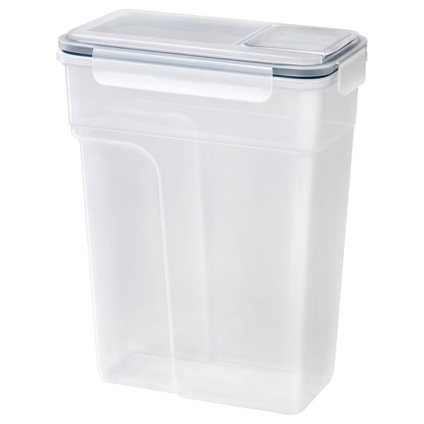IKEA 365+ Boîte avec couvercle, rectangulaire/plastique, 4.2 l