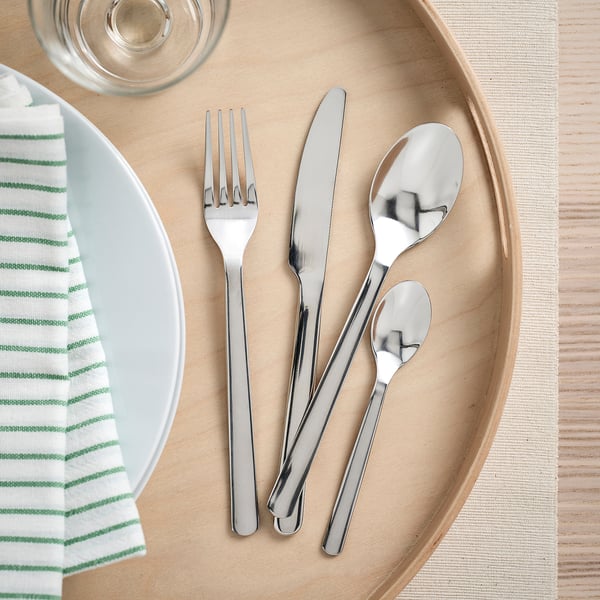 IKEA 365+ Couverts 56 pièces, acier inoxydable