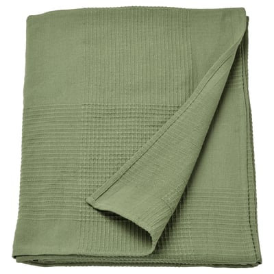INDIRA Couvre-lit, gris vert, 150x250 cm