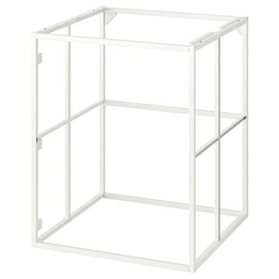 JÄRNBODA Élément bas pour tiroirs, blanc, 60x60x75 cm