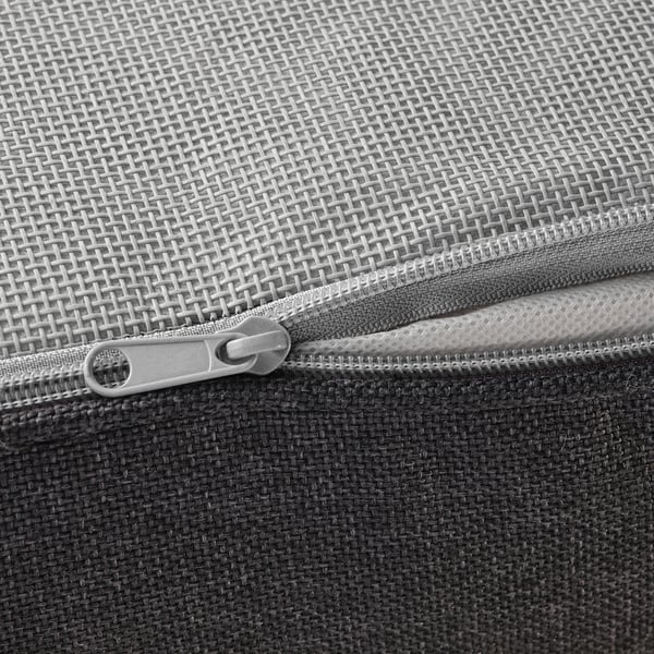 JÄRPÖN/DUVHOLMEN Coussin d'assise, extérieur, anthracite, 62x62 cm