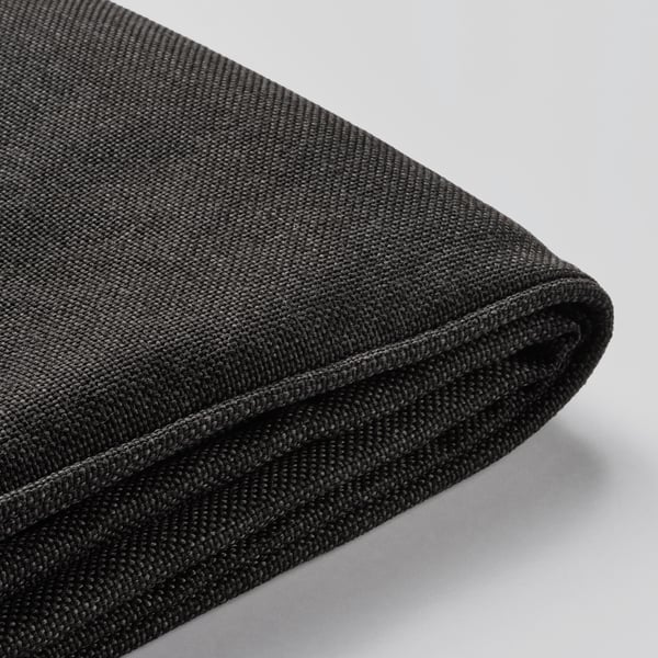 JÄRPÖN Housse pour coussin d'assise, extérieur anthracite, 62x62 cm