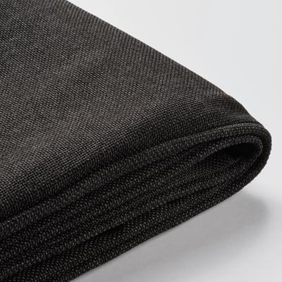 JÄRPÖN Housse pour coussin dossier, extérieur anthracite, 62x44 cm