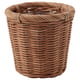 KAKTUSFIKON Cache-pot, rotin, 12 cm