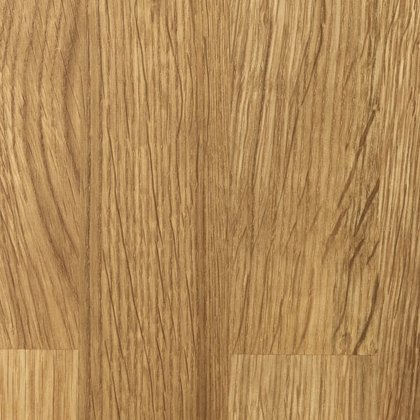 KARLBY Plan de travail, chêne/plaqué, 246x3.8 cm