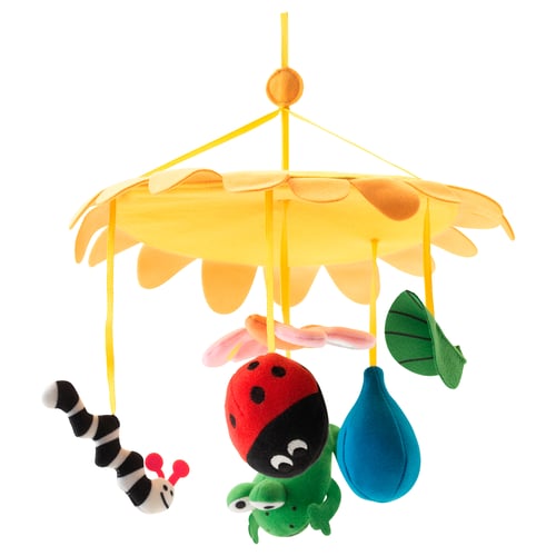 KLAPPA Mobile pour bébé, jaune