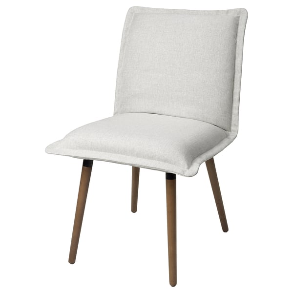 KLINTEN Chaise, brun/Kilanda beige clair