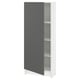 KNOXHULT Colonne avec porte, gris foncé, 60x31x153 cm