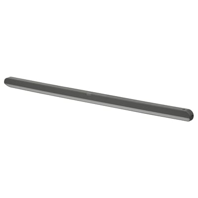 KÖLVATTEN Éclairage LED avec capteur, gris/à pile, 70 cm