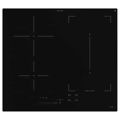 KOLSTAN Plaque de cuisson à induction, IKEA 500 noir, 58 cm