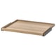 KOMPLEMENT Plateau coulissant, effet chêne blanchi, 75x58 cm