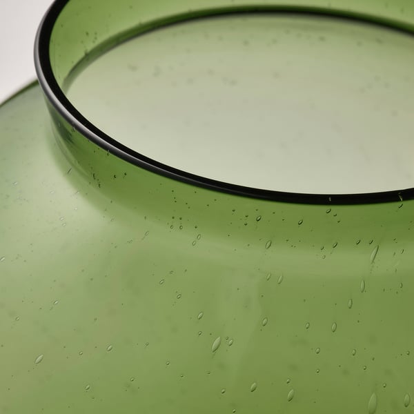 KONSTFULL Vase, vert, 19 cm